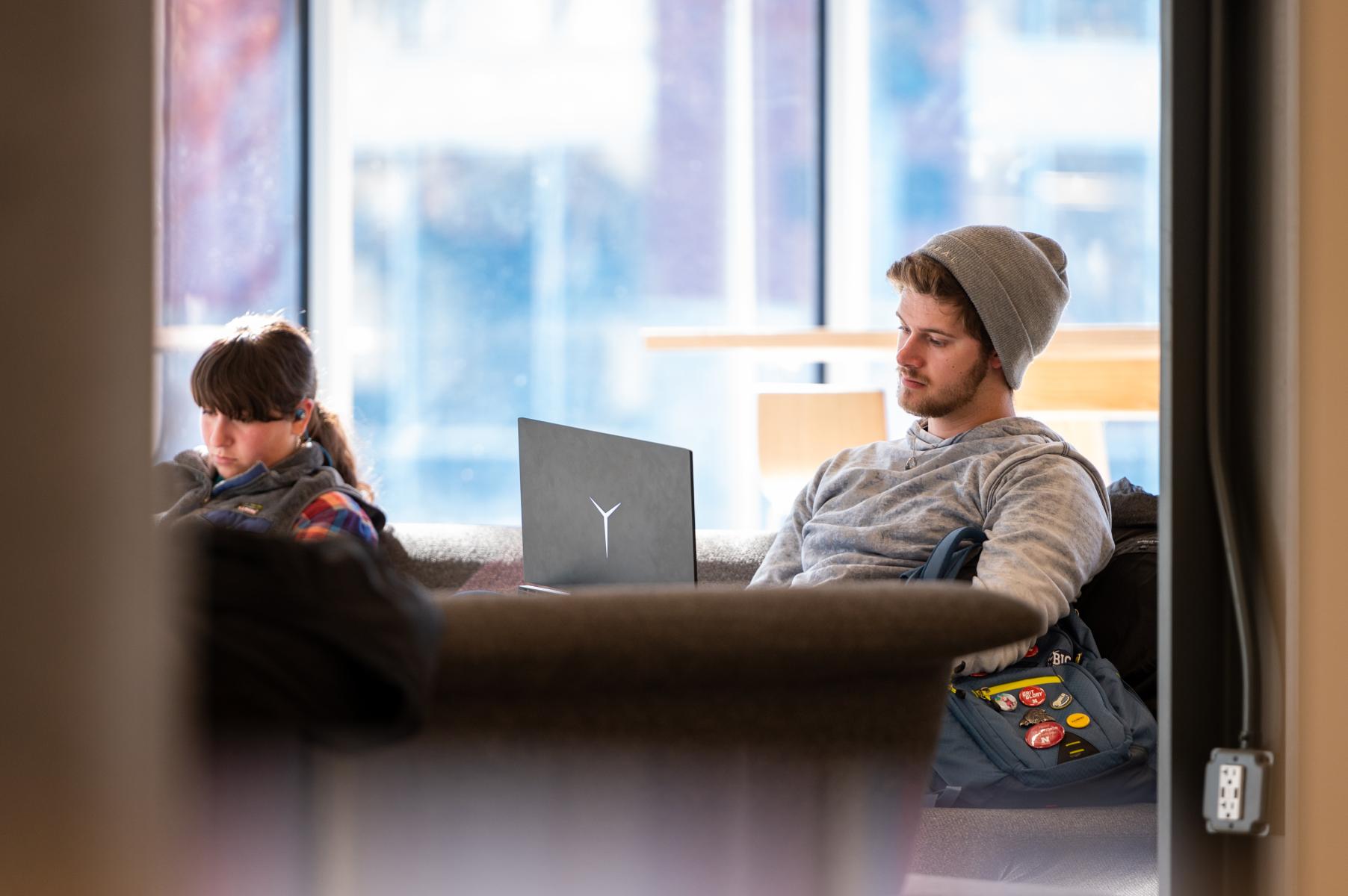 Students in the Student Resource Center