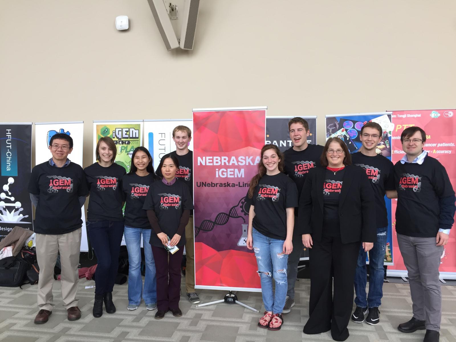 The Nebraska iGEM team.