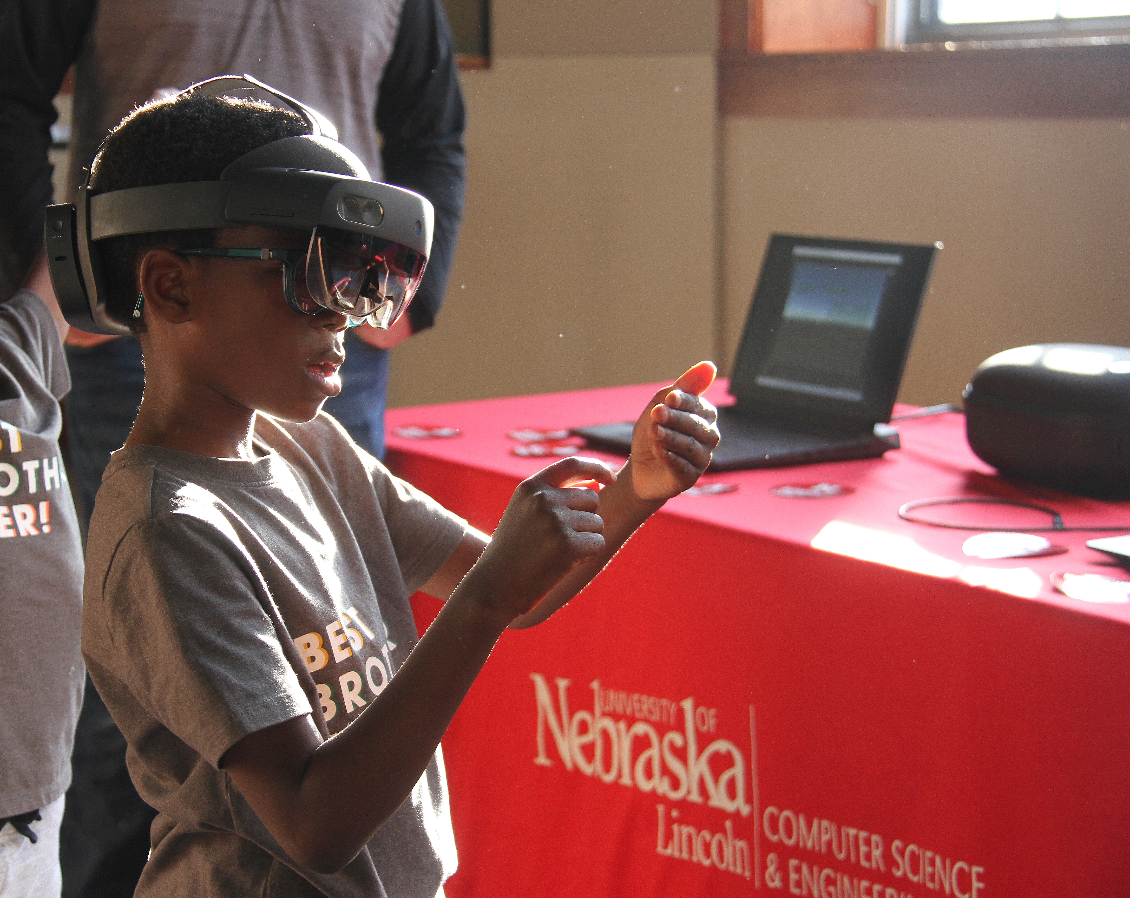 CodeLNK hosted its annual Hour of Code event this past Saturday at Nebraska Innovation Campus with more than 600 participants in attendance. Photo by Leen-Kiat Soh.