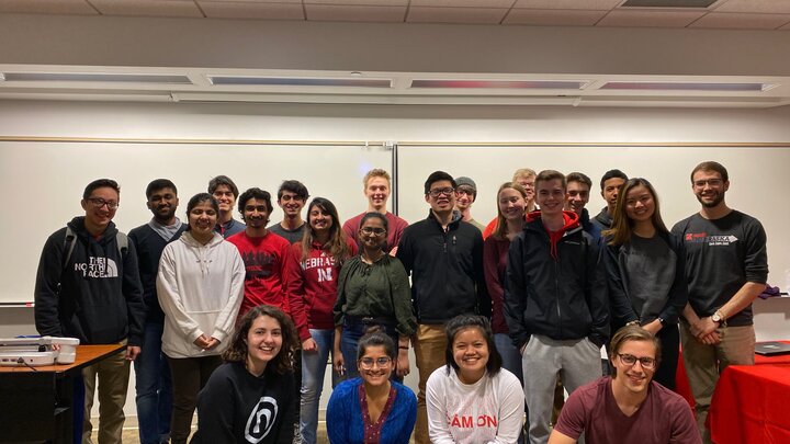 Members of Initialize at the group's Stack Overflow event in January.