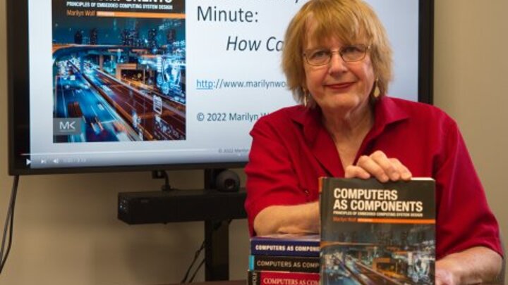 Marilyn Wolf and the fifth edition of her textbook, "Computers as Components."