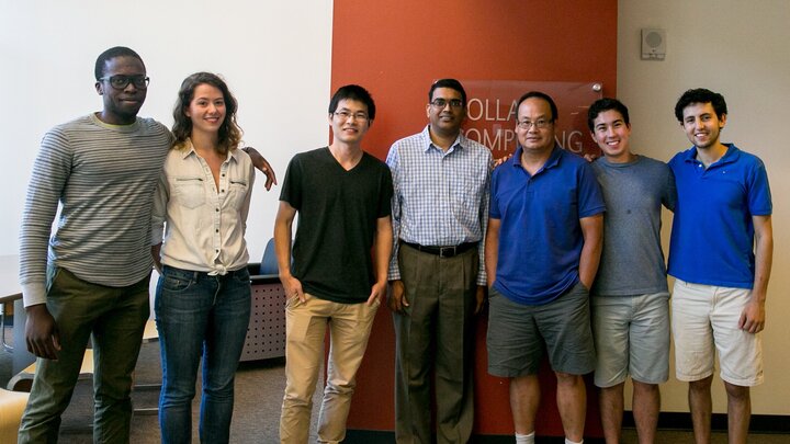 CSE faculty members and visiting Summer Research students.