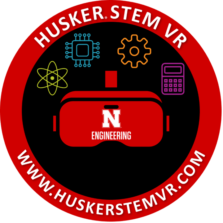 The Husker STEM VR logo.