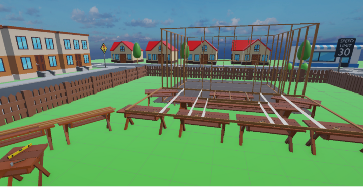 A screenshot of the CareerExplore XR game