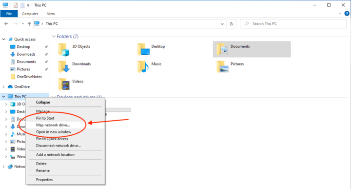 My network drive